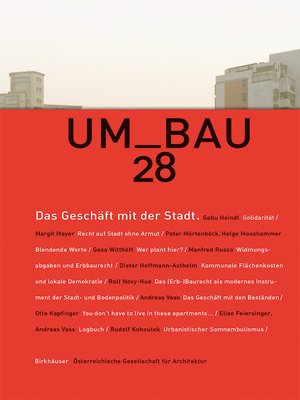 cover image of Das Geschäft mit der Stadt